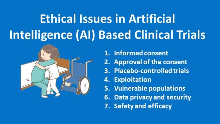 Ethical Issues in Artificial intelligence (AI) Based Clinical Trials